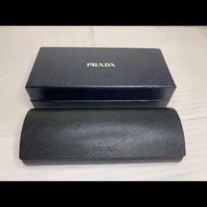 Prada eyeglass case and box